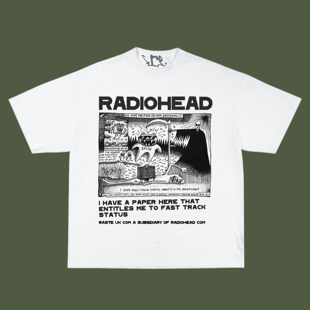 Radiohead artwork Stanley Donwood